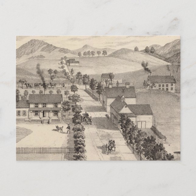 Carte Postale Maison de Benjamin R Greeno en Rutland (Devant)