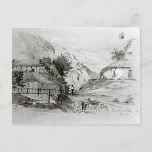 Carte Postale Maison de Berger, Valparaiso, 1834
