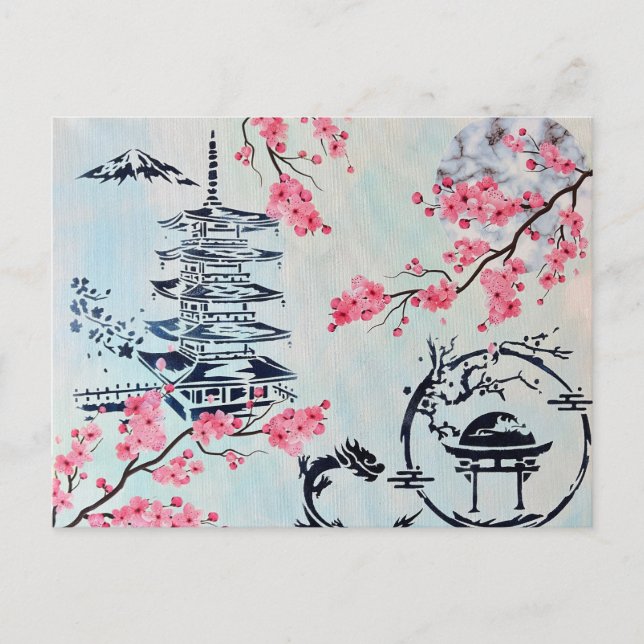 Carte Postale Maison de Geisha (Devant)