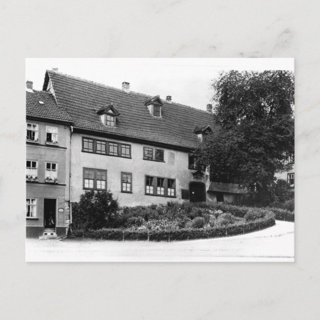 Carte Postale Maison de Johann Sebastian Bach (Devant)