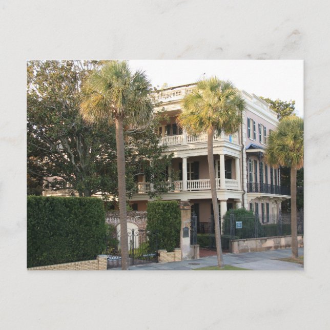 Carte Postale Maison de la Caroline du Sud (Devant)