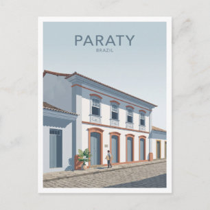 Carte Postale Maison de la Culture de Paraty Brésil