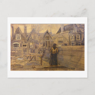 Carte Postale Maison de la mère de Sien, Van Gogh Fine Art