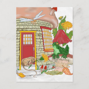 Carte Postale Maison de souris