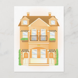 Carte Postale Maison de ville