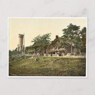 Carte Postale Maison des forestiers et mémorial des soldats, Jen