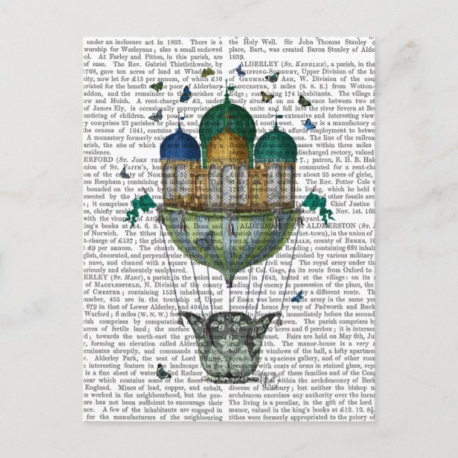 Carte Postale Maison des papillons (Devant)