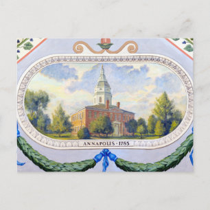 Carte Postale Maison d'État Annapolis