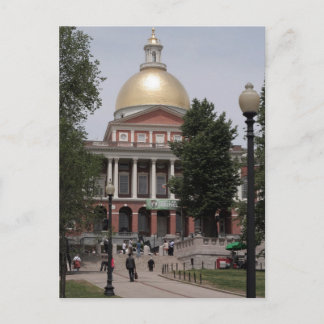 Carte Postale Maison d'État de Boston