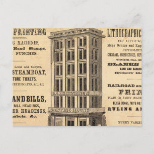 Carte Postale Maison d'imprimerie de Leisenring