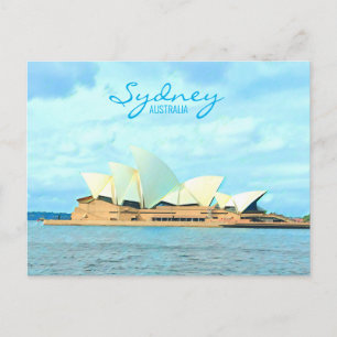 Carte Postale Maison d'opéra de Sydney impression de voyage aust