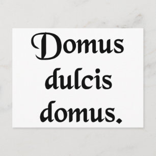 Carte Postale Maison douce.