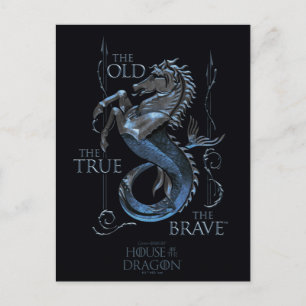 Carte Postale MAISON DU DRAGON   Maison Velaryon Sigil