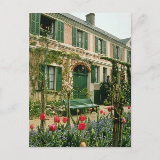 Carte Postale Maison et jardin de Red Monet, Giverny, Fr Nord (Devant)