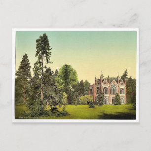 Carte Postale Maison gothique I, parc de Worlitz, Anhalt, Allema