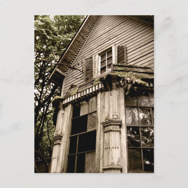 Carte Postale Maison hantée (Devant)