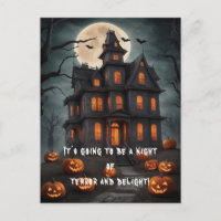 Maison Hantée sombre Art Eerie Halloween