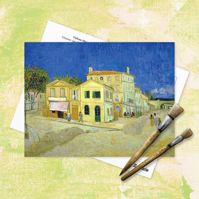 Carte Postale Maison Jaune Arles France Vincent van Gogh (Créateur téléchargé)