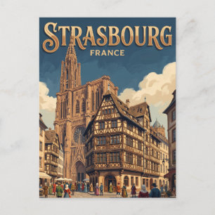 Carte Postale Maison Kammerzell Strasbourg France