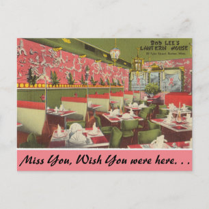 Carte Postale Maison lanterne du Massachusetts, Boston