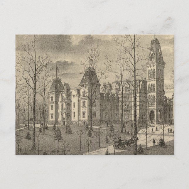 Carte Postale Maison nationale des soldats, comté de Milwaukee (Devant)