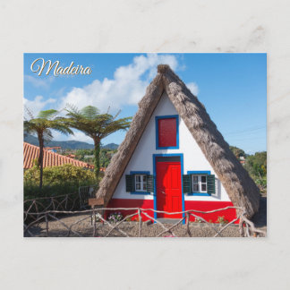 Carte Postale Maison traditionnelle de Santana à Madère, Portuga