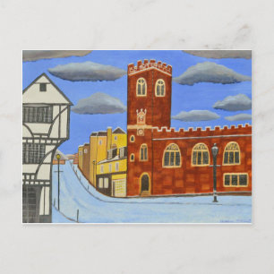 Carte Postale Maison Tudor à Exeter