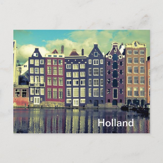 Carte Postale Maison vintage Hollande (Devant)