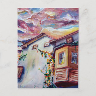 Carte Postale Maison virtuelle