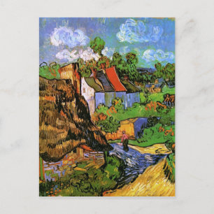 Carte Postale Maisons à Auvers Van Gogh Beaux-Arts