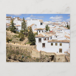 Carte Postale Maisons blanches traditionnelles à Ronda