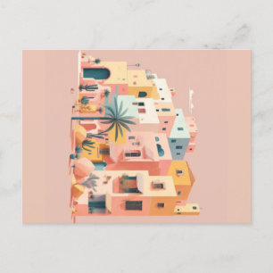 Carte Postale Maisons cityscape