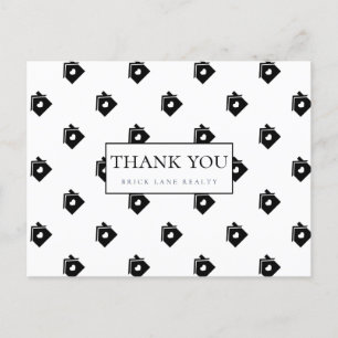 Carte Postale Maisons de biens immobiliers