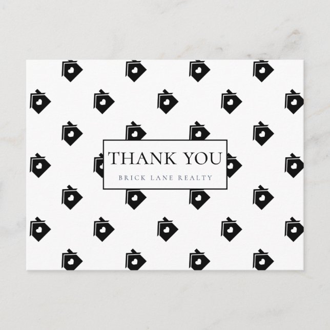 Carte Postale Maisons de biens immobiliers (Devant)