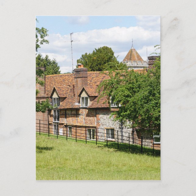 Carte Postale Maisons de campagne anglaises (Devant)