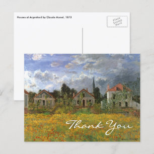 Carte Postale Maisons de Monet à Argenteuil