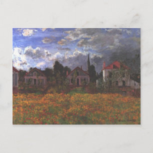 Carte Postale Maisons En Argenteuil - Claude Monet - 1873