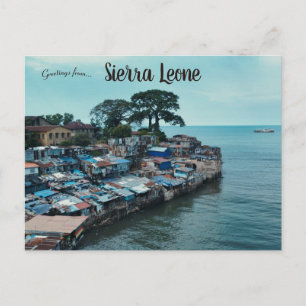 Carte Postale Maisons en Sierra Leone