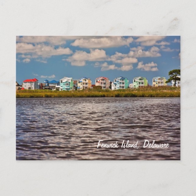 Carte Postale Maisons Plage (Devant)