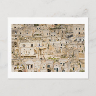 Carte Postale Maisons Sassi, Matera, Basilicate, Italie