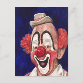 Carte Postale Maître Clown Lou Jacobs