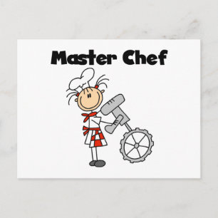 Carte Postale Maître Cuisinier - Femme