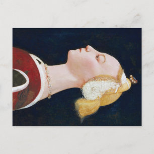 Carte Postale Maître de la Nativité Castello Portrait d'une dame