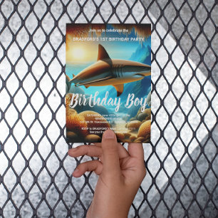 Carte Postale Majesté de l'invitation de l'Anniversaire profond