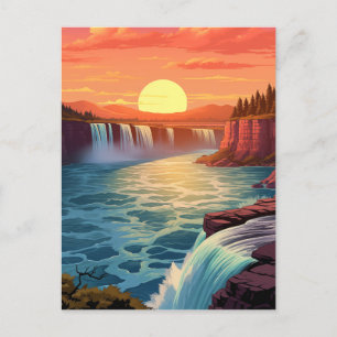 Carte Postale Majestic Niagara Falls #2