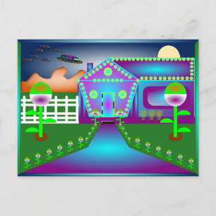 Carte postale Majik du soir