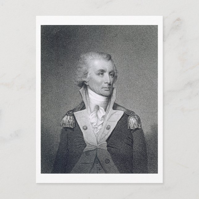 Carte Postale Major-général Thomas Sumter (1734-1832) gravé par (Devant)