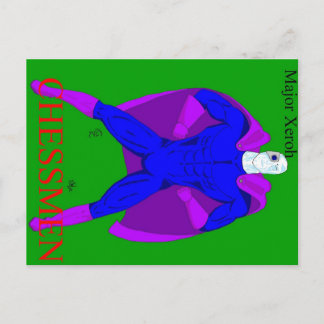 Carte Postale Major Xeroh postcard