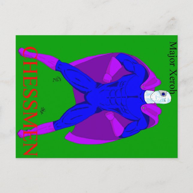 Carte Postale Major Xeroh postcard (Devant)