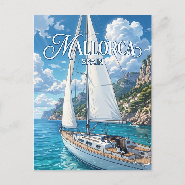 Carte Postale Majorque Espagne (Devant)